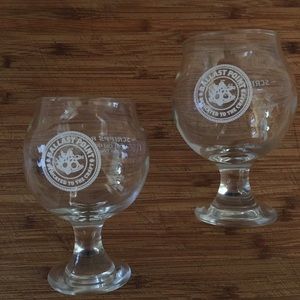 RARE Ballast Point Brewery Mini Snifter Glasses